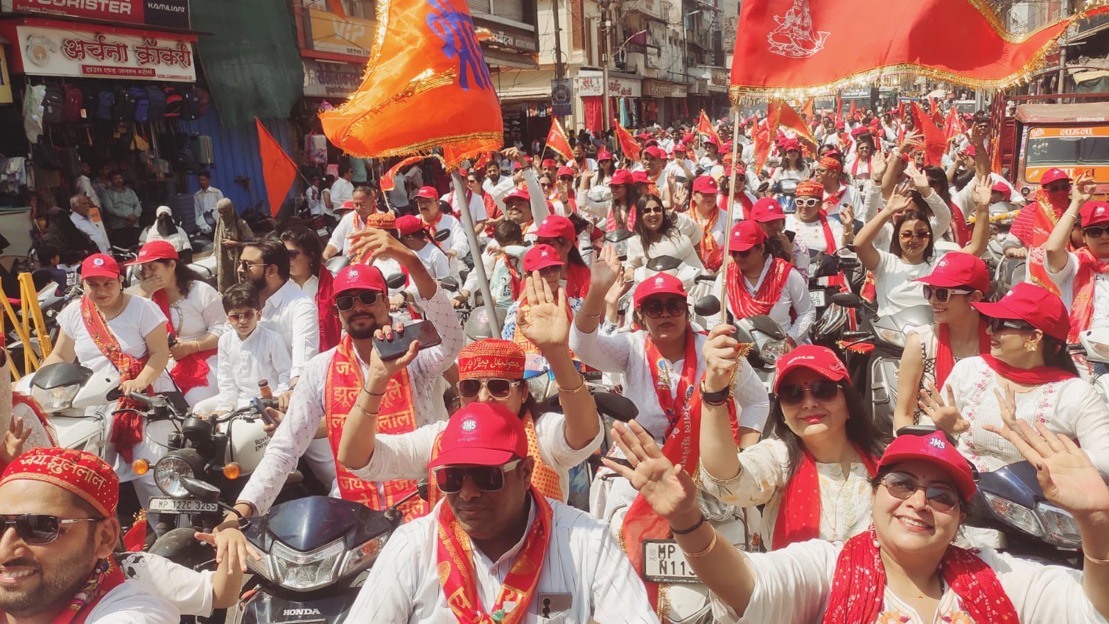 चेटीचंड पर रैली से गूंजा पूरा शहर