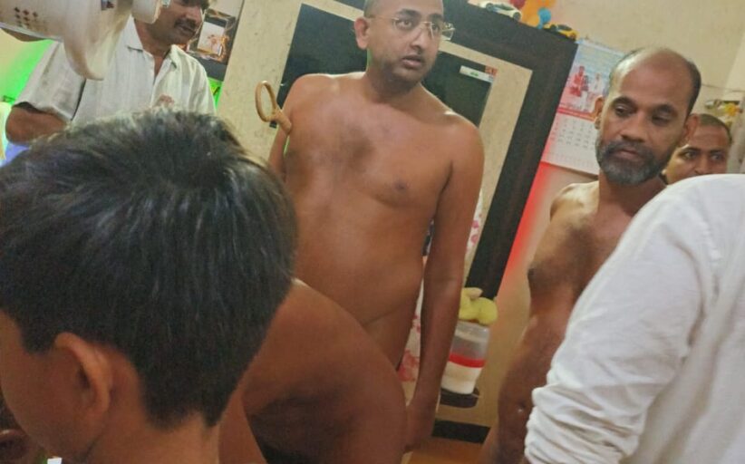 महाराज आदित्य मुनि जी का किलकारी शिशु गृह में स्नेहिल आगमन, बच्चों को मिला आशीर्वाद