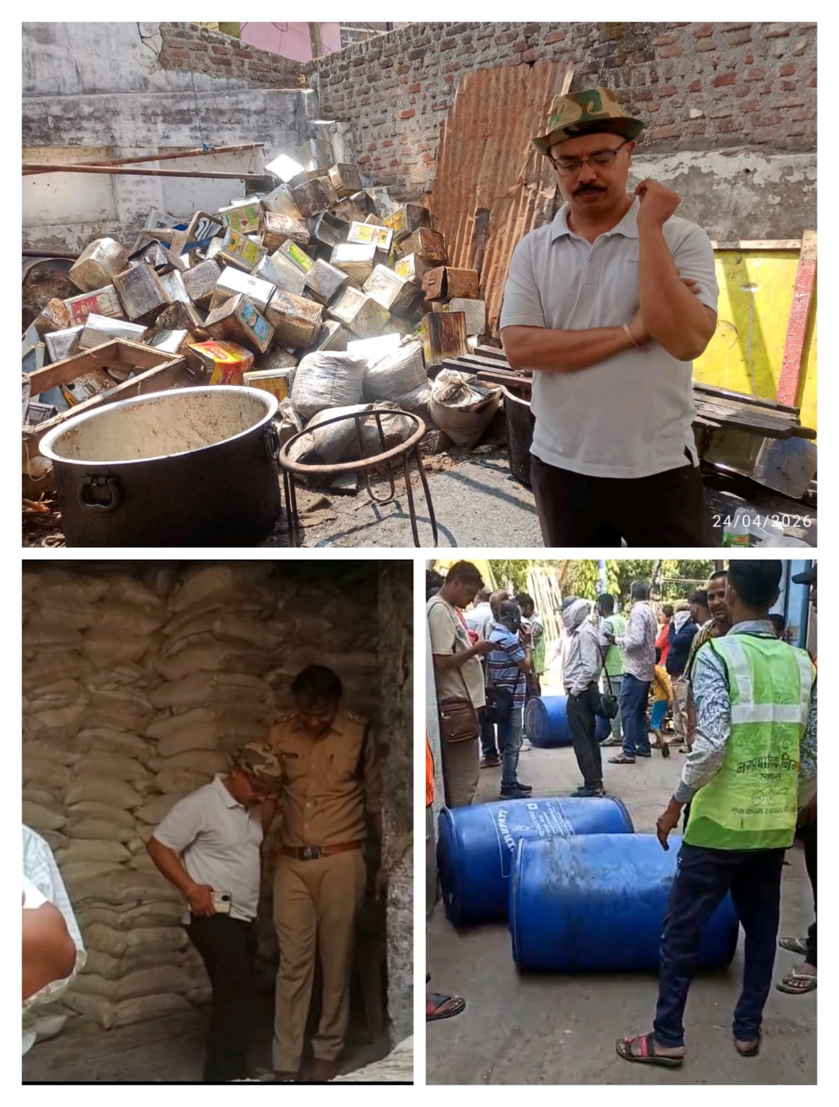 “मकान में चल रहा था खौफनाक खेल: पशुओं की चर्बी से बन रहा नकली घी का काला कारोबार”