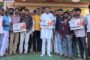 एसएन कॉलेज के सामने कांग्रेस का रजिस्ट्रेशन स्टॉल, छात्र करा रहे स्वेच्छा से पंजीयन